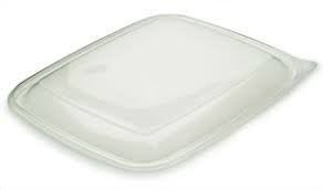Couvercle plat PP pour boites rectangulaires 23x17cm 75P