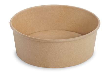 Bol en carton kraft 750 ml saladier, carton de 300 unités