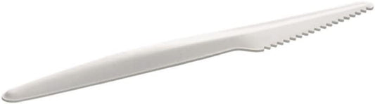 Couteau carton blanc bio 17.5 cm par 50