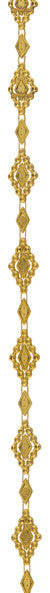 Guirlande décorative Versailles Or 200 cm