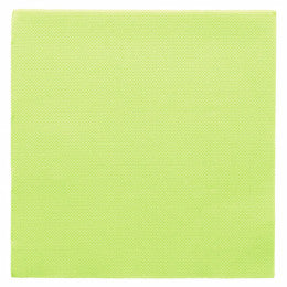 Serviette biodégradable 33x33 cm vert anis par 50