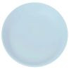 Petite assiette plate ''Minéral''incassable bleue 20.8 cm 6P