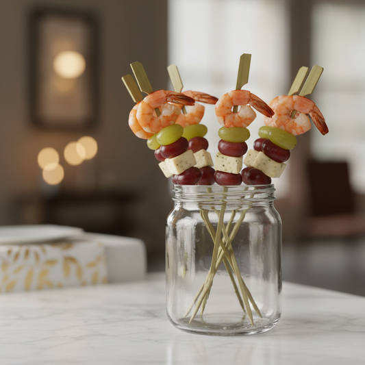 Brochettes buffet marbre