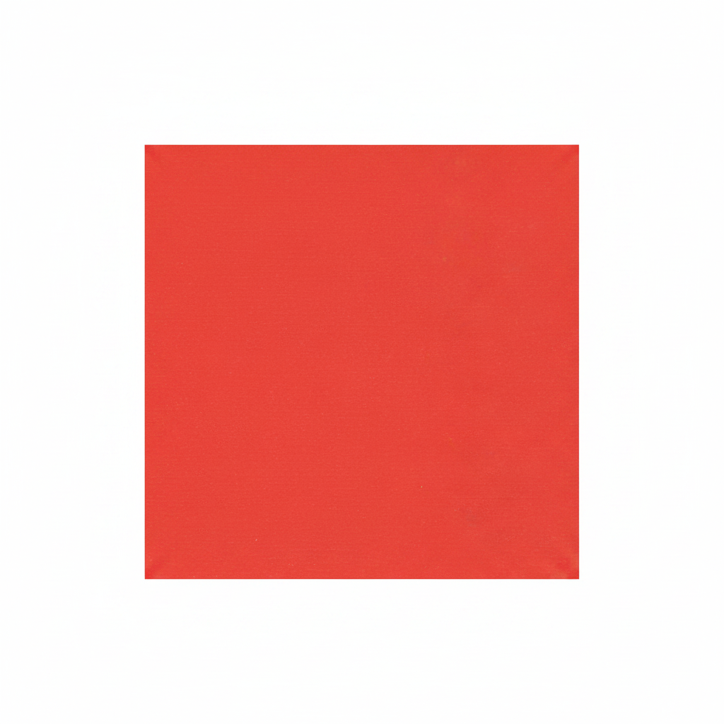 Nappe rouge photo studio fond blanc