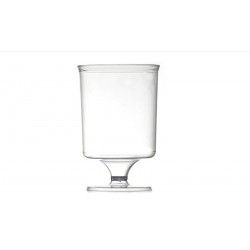 20 verres transparents 25cl en plastique rigide et réutilisable - Dragées  Anahita