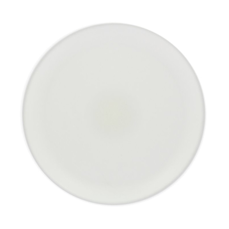Assiette Creuse Réutilisable Durable PP Minéral Blanc Ø18cm (6 Utés)