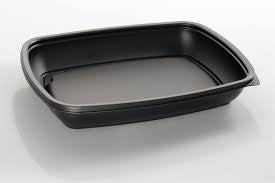 Boite 23x17 cm compartiment pour plat chaud 600 ml 75P