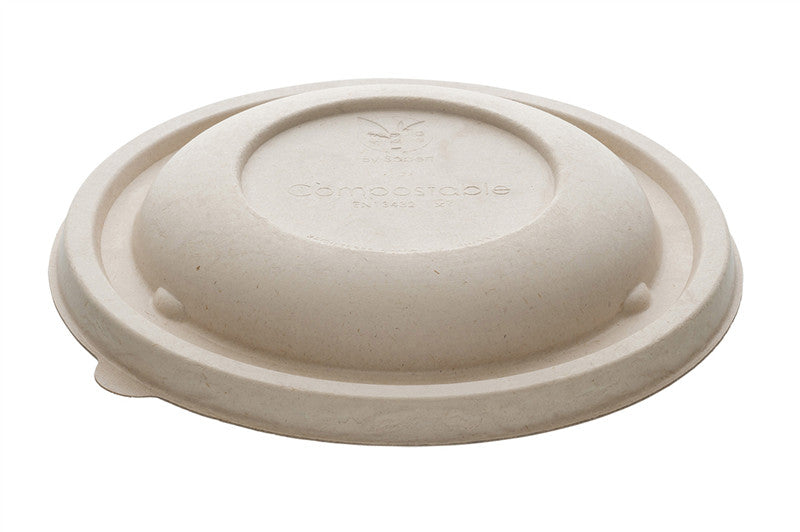 Couvercle dôme en pulpe pour bol buddha bowl 750 ml et 1 L par 75