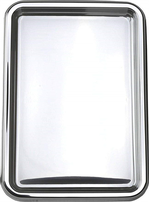 Plateau buffet 35X24 cm en PET recyclable argenté X5P