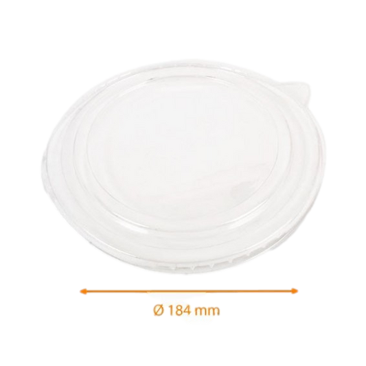 300 Couvercles en plastique rPET transparent saladier 950 ml