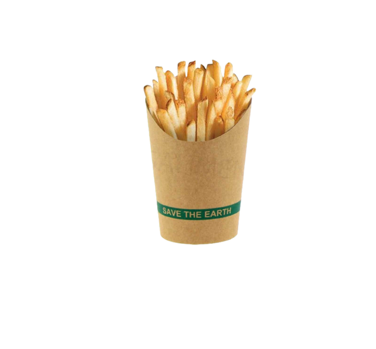 Cone en Carton Frites-Wrap 250 ml (8 OZ) 50 unités