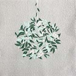 Serviette de Table Papier Perles d' Hiver Argent 20 unités