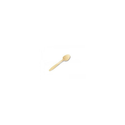 Cuillère en bois de bouleau 16 cm par 100