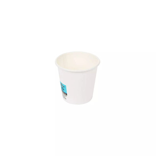 25 Gobelets en carton blanc pour ''EXPRESSO'' (2.5 OZ)