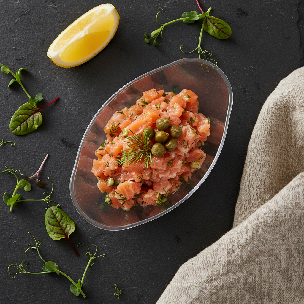 Ardoise tartare saumon