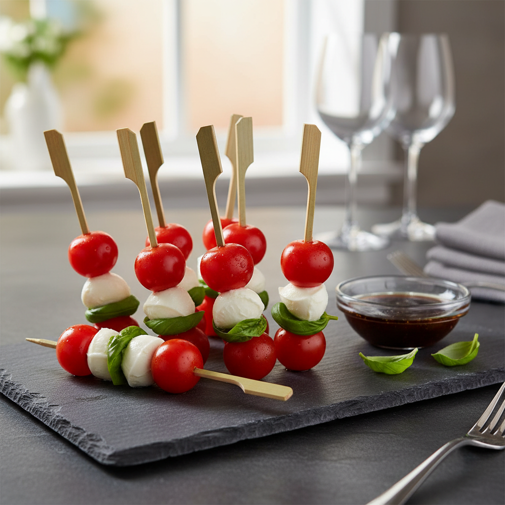 Brochettes sur ardoise