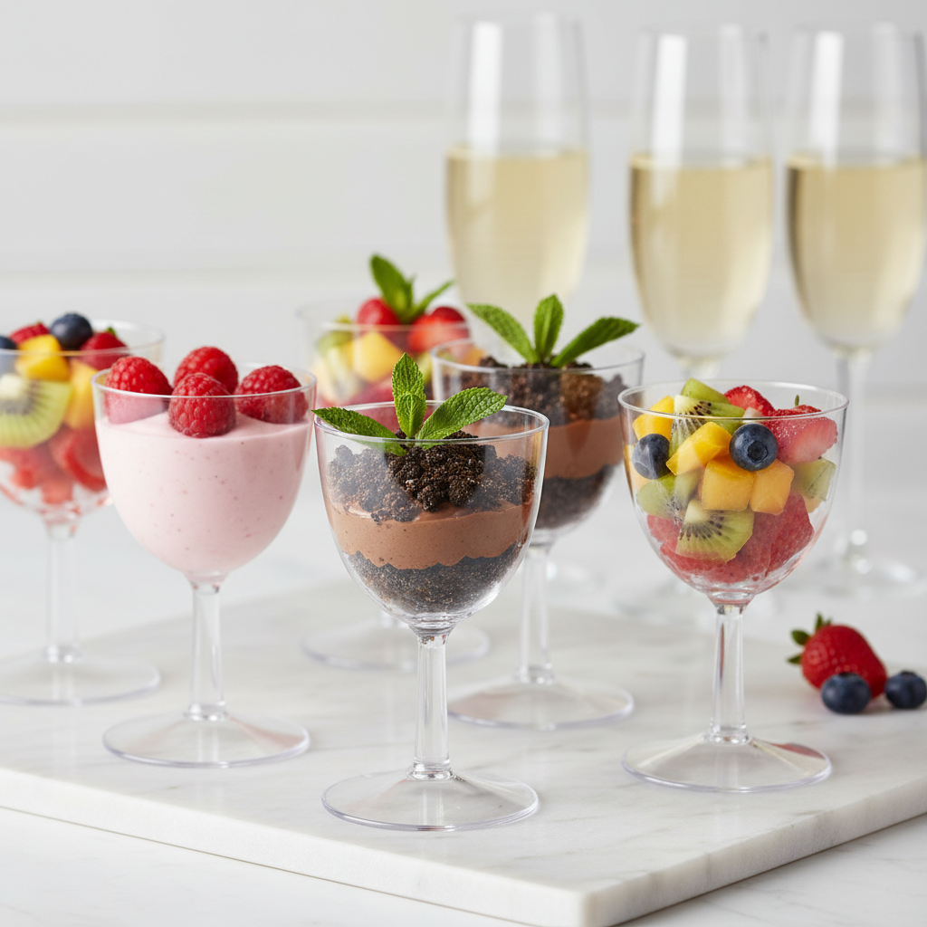 Buffet cocktail sur marbre