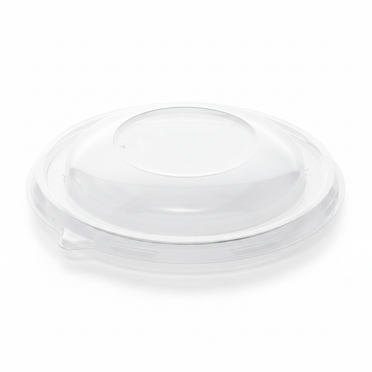 Couvercle rPET dôme studio fond blanc packshot
