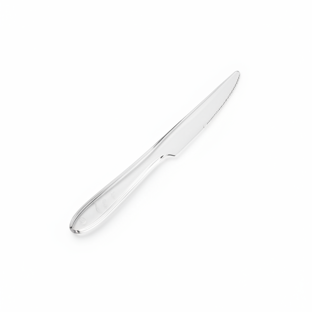 Couteau Eugeni cristal studio fond blanc packshot
