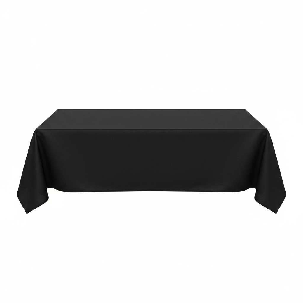 Nappe noire photo studio fond blanc