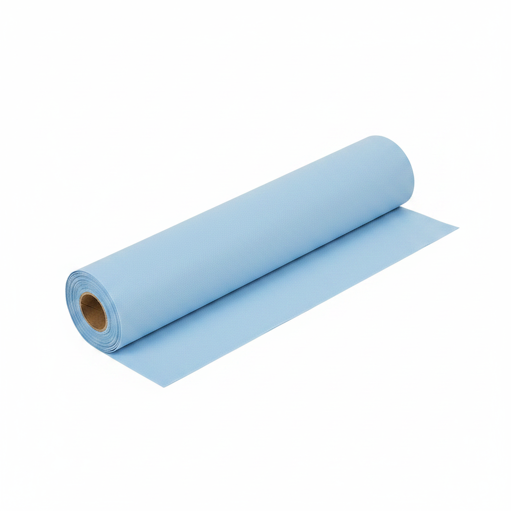 Nappe bleu ciel rouleau photo studio fond blanc