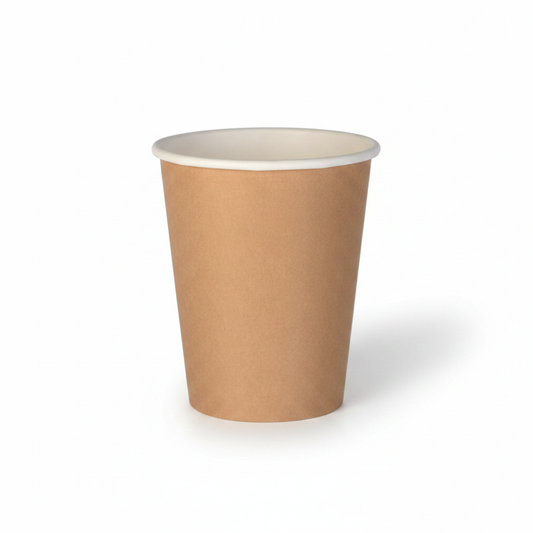 Gobelet kraft 17cl studio fond blanc packshot