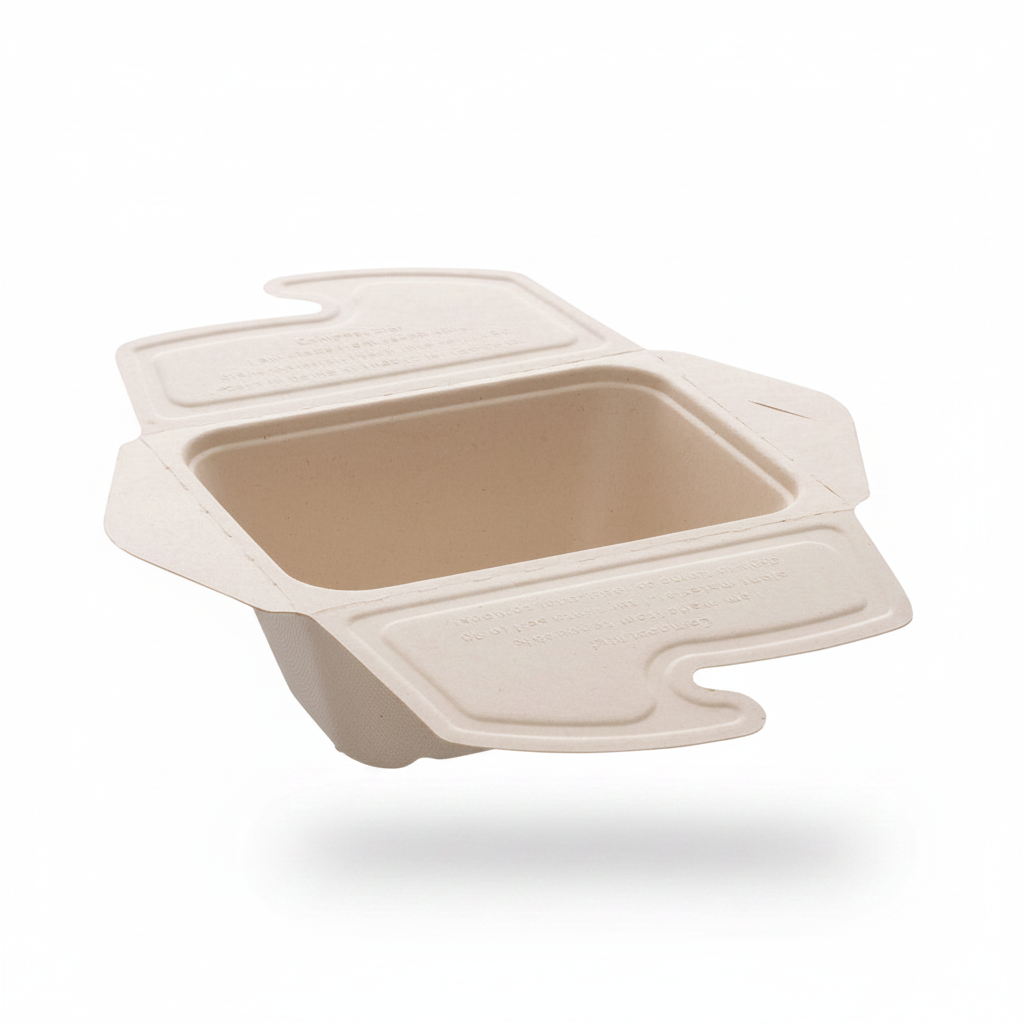 Lunch box écologique studio fond blanc