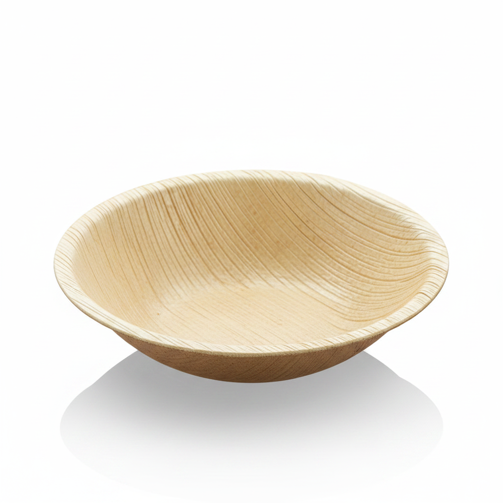 Coupelle palmier ronde 6cm studio fond blanc packshot