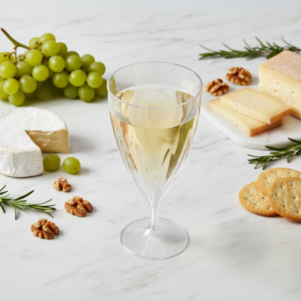 Verre torsadé cristal apéritif marbre