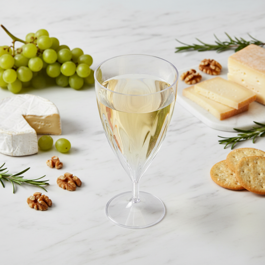Verre torsadé cristal apéritif marbre